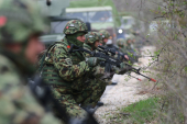Pripreme pešadijske čete Vojske Srbije za mirovnu operaciju u Libanu
